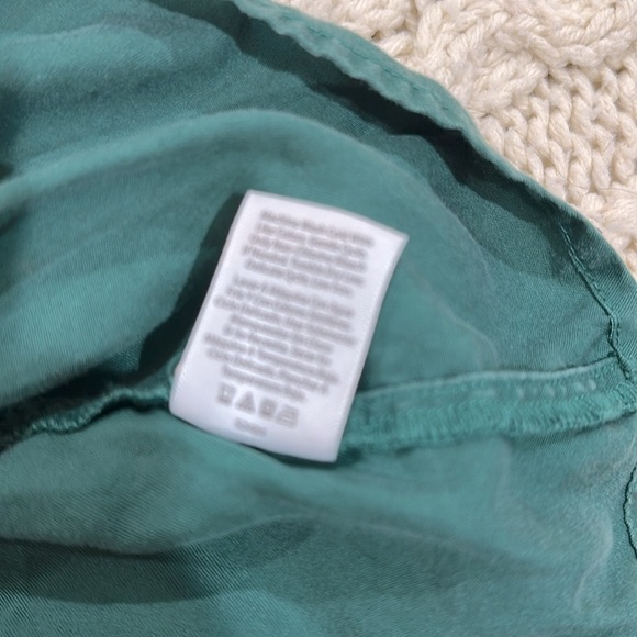 Terra & Sky Deep Green Long Sleeve Dress size 1X with pockets - Picture 8 of 8